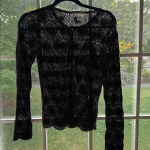 Vintage ramie and cotton cardigan sweater size s